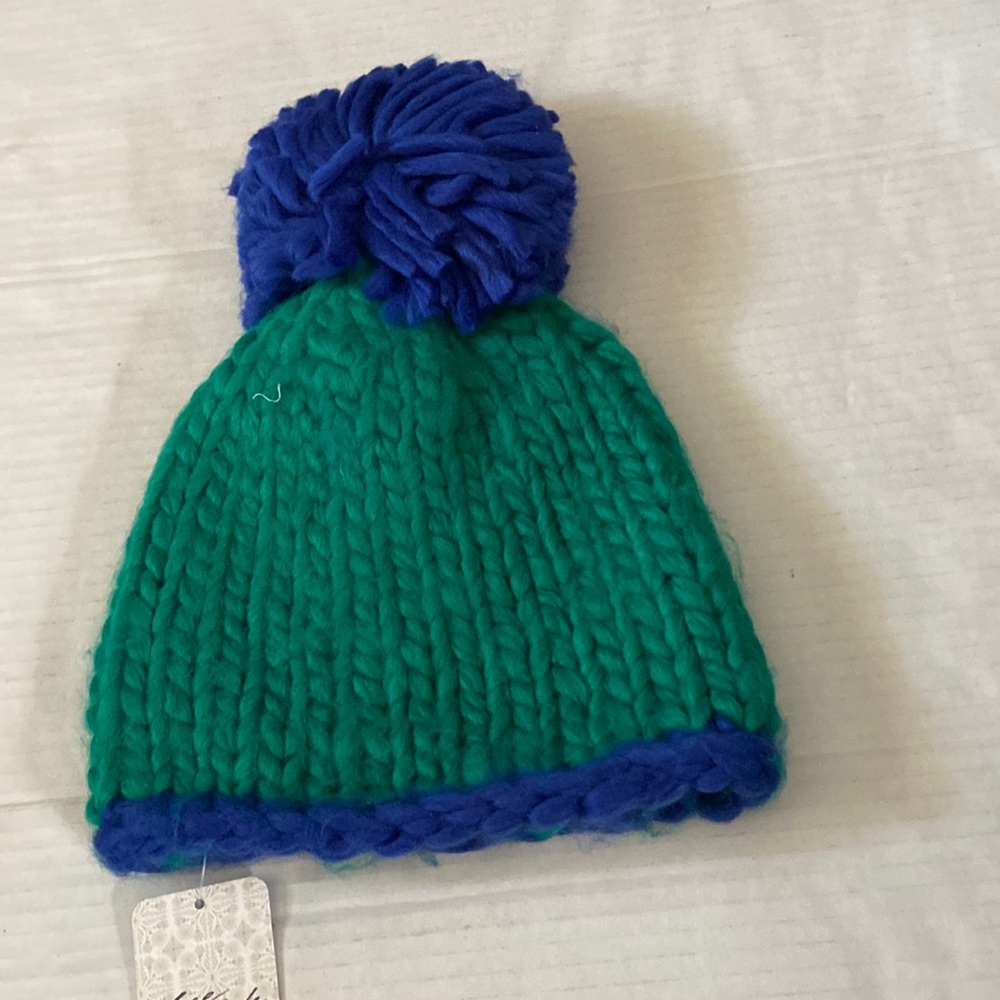 Free People knitted pompom hat